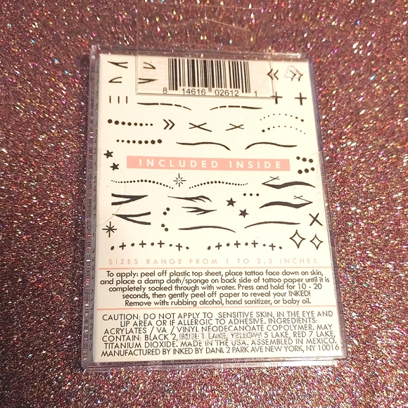 Face Tats Pack Temporary Tattoos Inked by Dani - Picture 4 of 6